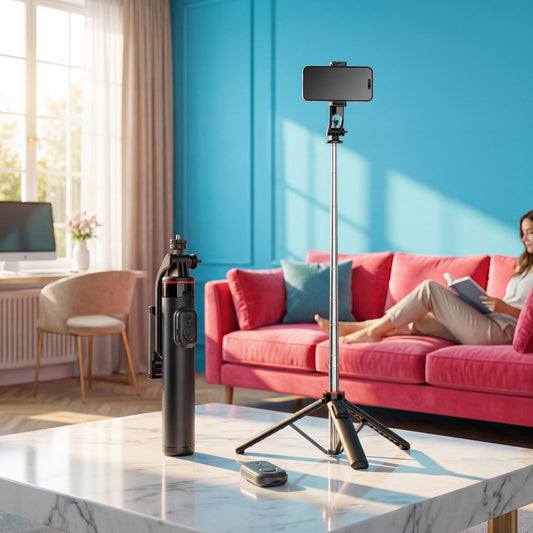 Phone Selfie Grip Tripod