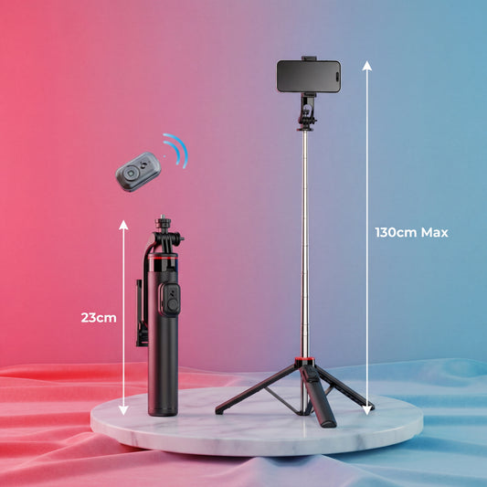 Phone Selfie Grip Tripod