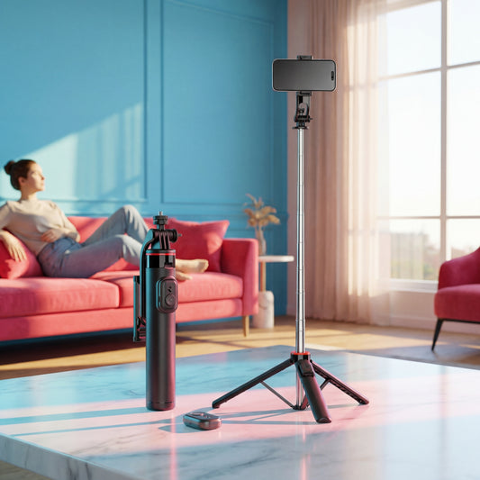 Phone Selfie Grip Tripod