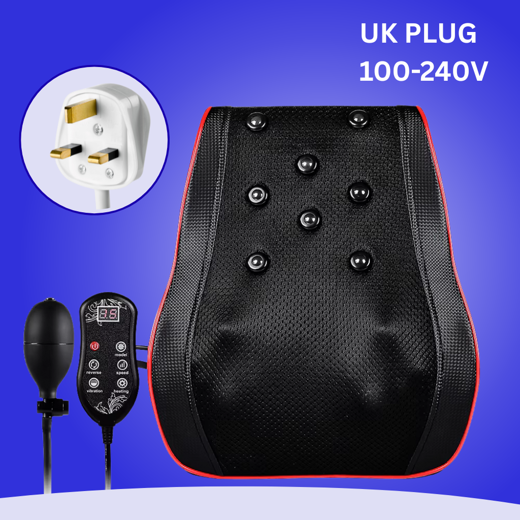 The ReCharge PAD – 5-in-1 Deep Tissue Massage Pillow with Heat