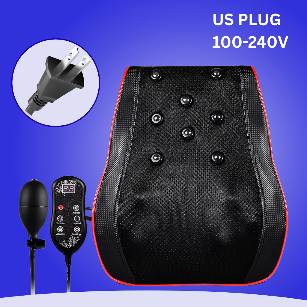 The ReCharge PAD – 5-in-1 Deep Tissue Massage Pillow with Heat